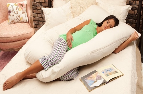 Tipos de almohada para embarazadas