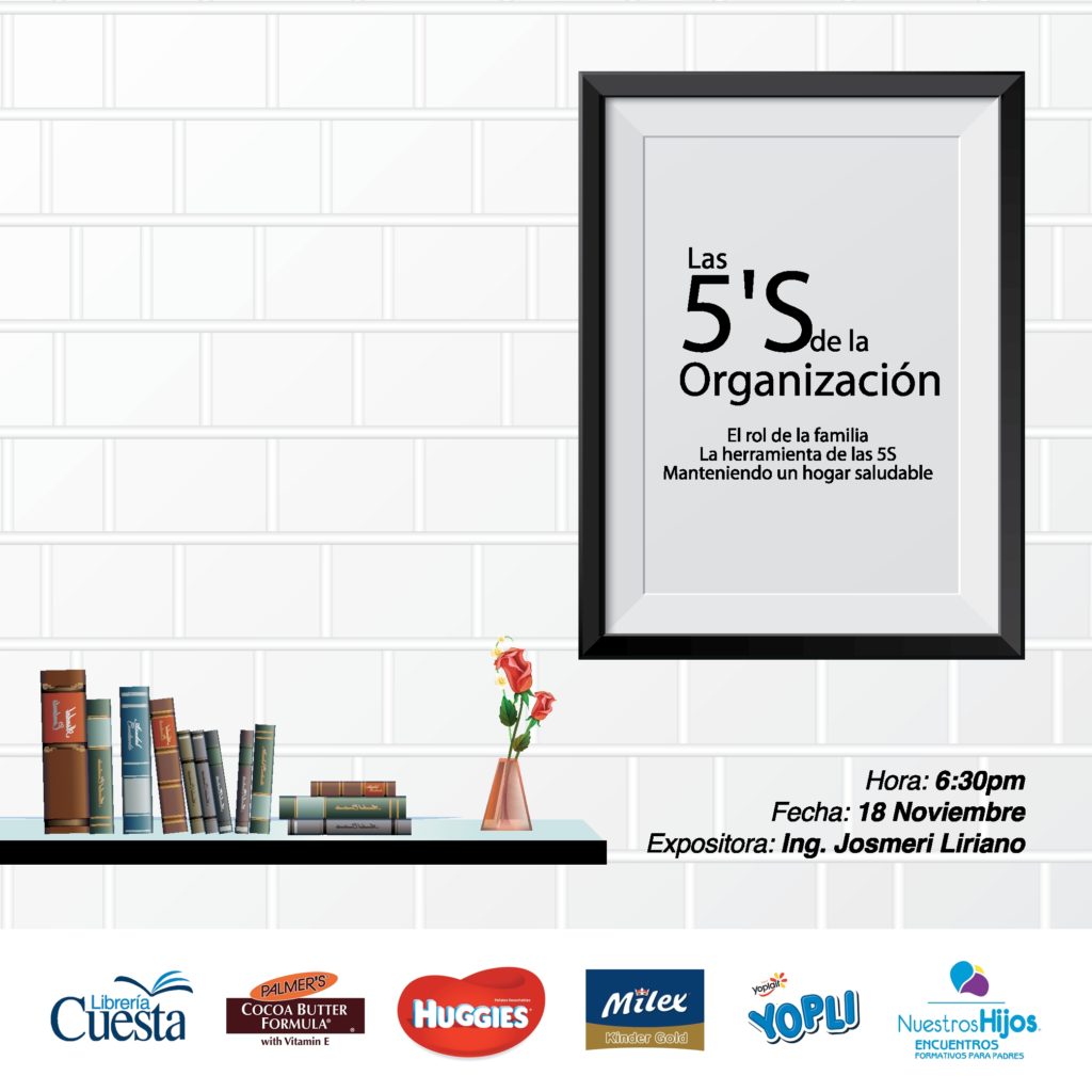 Las 5's de la organización 24 c89fcf24630d373e7f8c4815dbae99ac